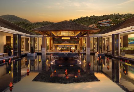 Banyan Tree Lang Co - Lobby Fountain